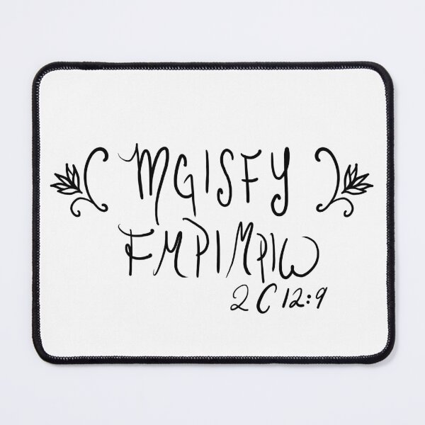 Item preview, 2 Corinthians 12:9, memory aid designed and sold by EllieBubs.