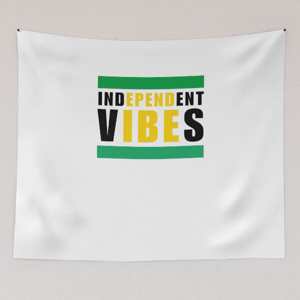 Item preview, Independent Vibes Jamaican pride Independence day flag designed and sold by snowry.