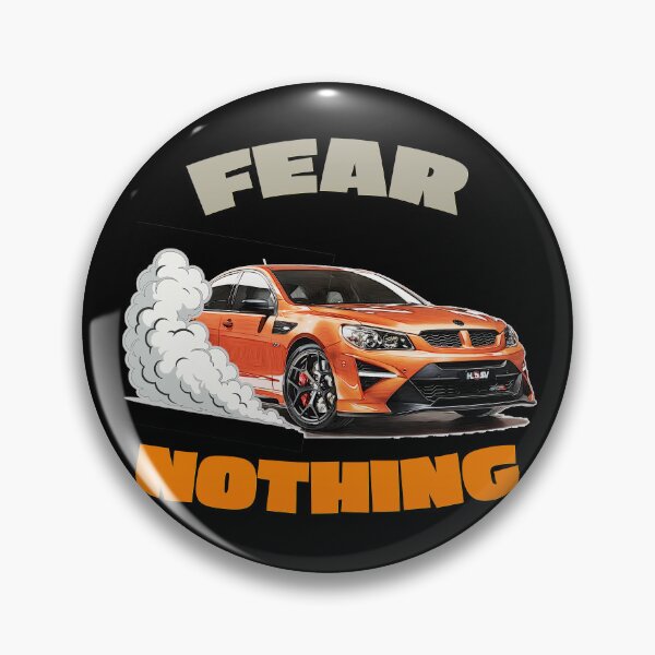 Item preview, HSV GTSR – Fear Nothing – Aussie Muscle Car with Burnout Smoke designed and sold by Michael van der Hoorn.
