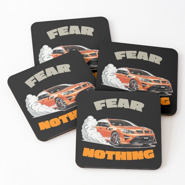 Item preview, HSV GTSR – Fear Nothing – Aussie Muscle Car with Burnout Smoke designed and sold by Michael van der Hoorn.