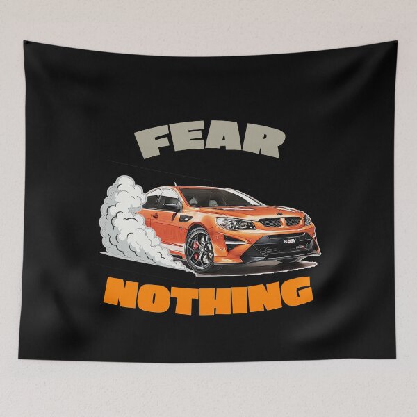 Item preview, HSV GTSR – Fear Nothing – Aussie Muscle Car with Burnout Smoke designed and sold by Michael van der Hoorn.