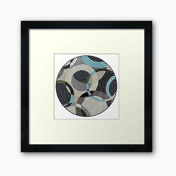 Aperçu de l'œuvre Op Art abstrait créée et vendue par ViaARTfactory.