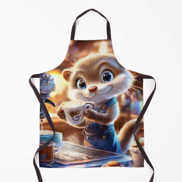Item preview, Cafetería Smiling Otter designed and sold by silp159.
