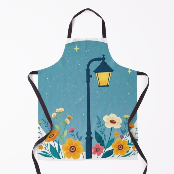 Item preview, Street Lamp with flowers designed and sold by AnuNP.