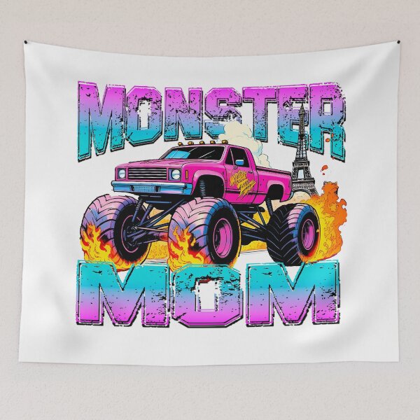 Item preview, A beautiful MONSTER TRUCK MOM design, a gift for your loved ones for Mother's Day. designed and sold by UrbanTRIP.