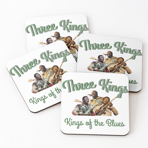 Item preview, Three Kings of the Blues Guitar Sage Green and Dark green designed and sold by cicadaadams.
