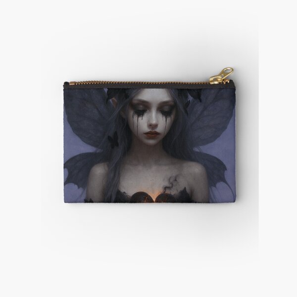 Item preview, Crying Goth Fairy With Broken Heart designed and sold by CailaStyle.