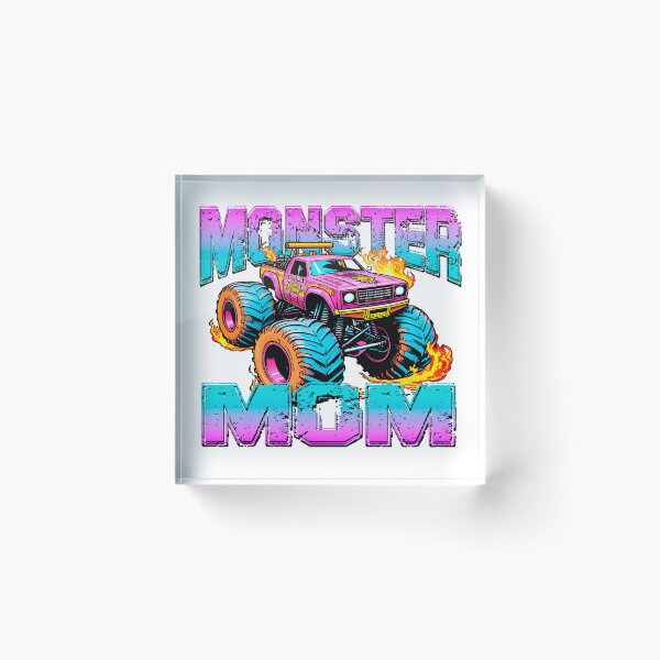 Item preview, MONSTER TRUCK MOM design, a gift for your loved ones on Mother's Day #3 designed and sold by UrbanTRIP.