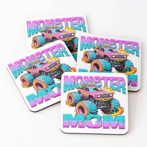 Item preview, MONSTER TRUCK MOM design, a gift for your loved ones on Mother's Day #3 designed and sold by UrbanTRIP.