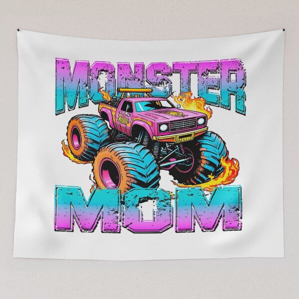 Item preview, MONSTER TRUCK MOM design, a gift for your loved ones on Mother's Day #3 designed and sold by UrbanTRIP.