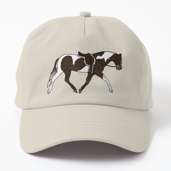 Aperçu de l'œuvre Cheval de chasse Tobiano bai créée et vendue par Trotting Hooves.