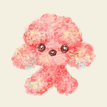 Artwork thumbnail, Pink Toy Poodle by Toru Sanogawa