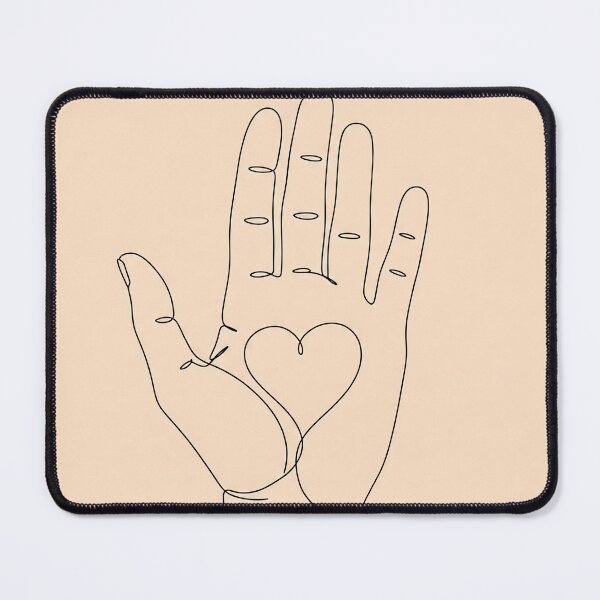Item preview, Hand with Minimalist Heart designed and sold by Zanattaa.
