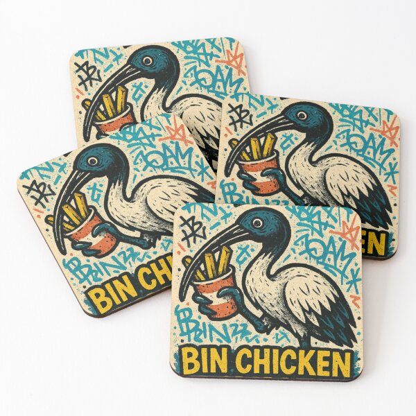 Item preview, Bin Chicken Royalty  designed and sold by STATICDUST.