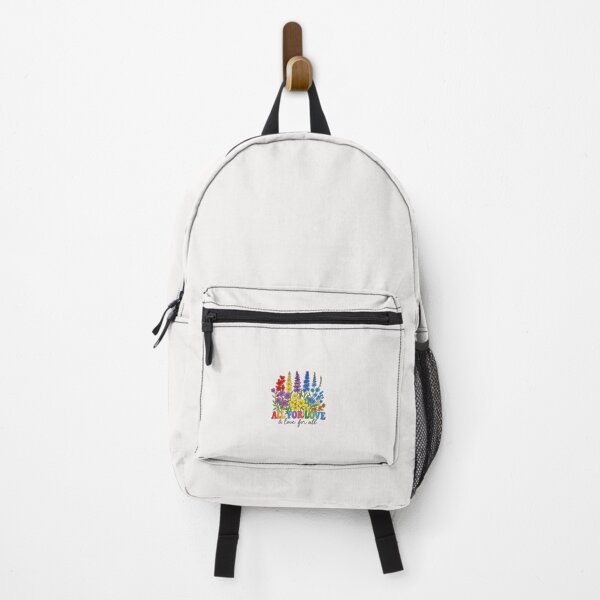 Item preview, All For Love & Love For All Inspirational Floral LGBT Pride designed and sold by facegm.