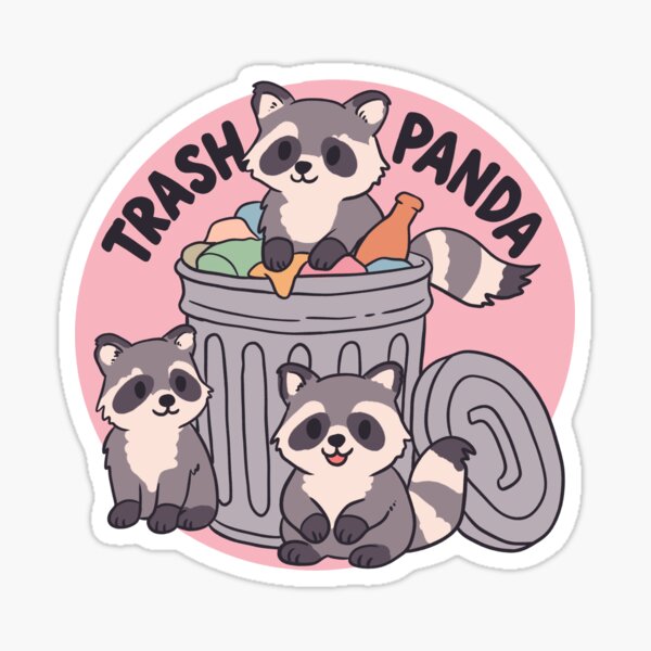 Item preview, Cute Trash Panda Raccoon Gang designed and sold by Jess.a.creates.