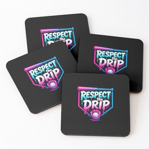 Item preview, Baseball Drip Boy Ice Cream Respect The Drip Player Baseball designed and sold by facegm.