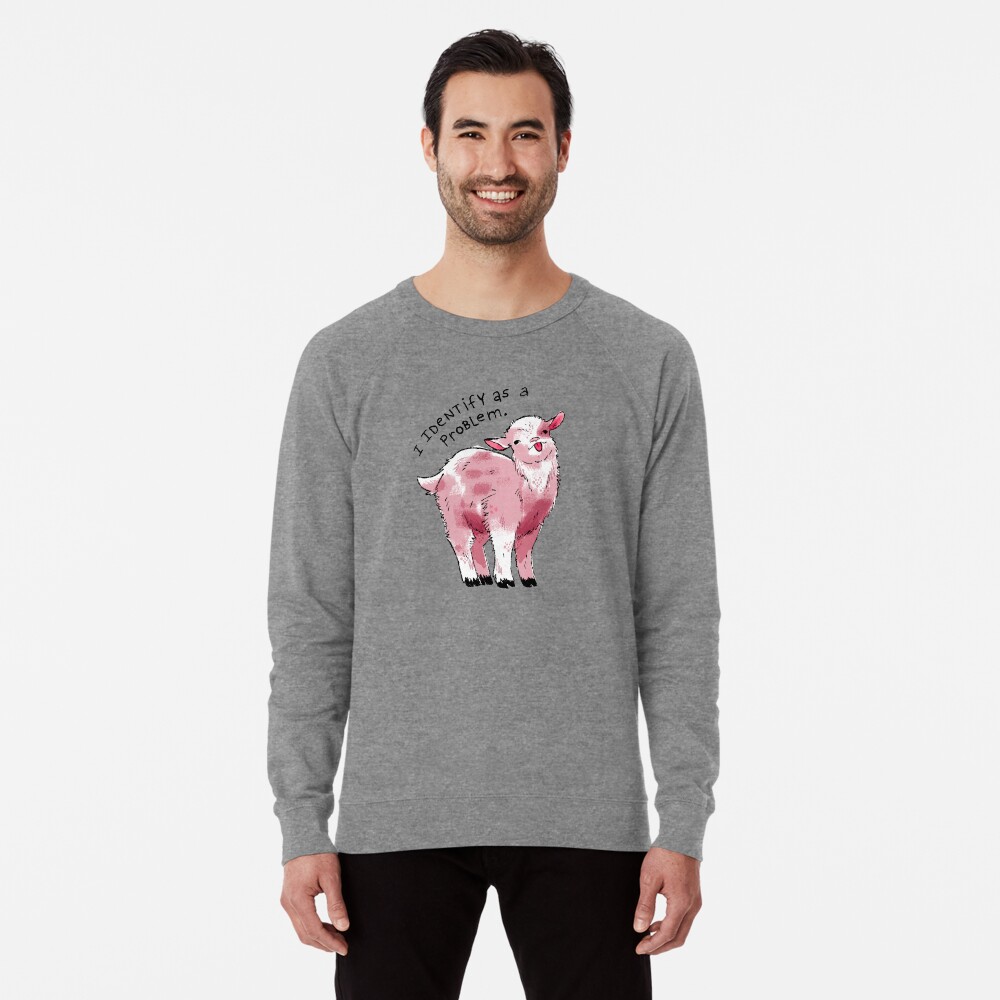 Vista previa del artículo con la obra «Sudadera ligera», diseñado y vendido por heyouwitheface.