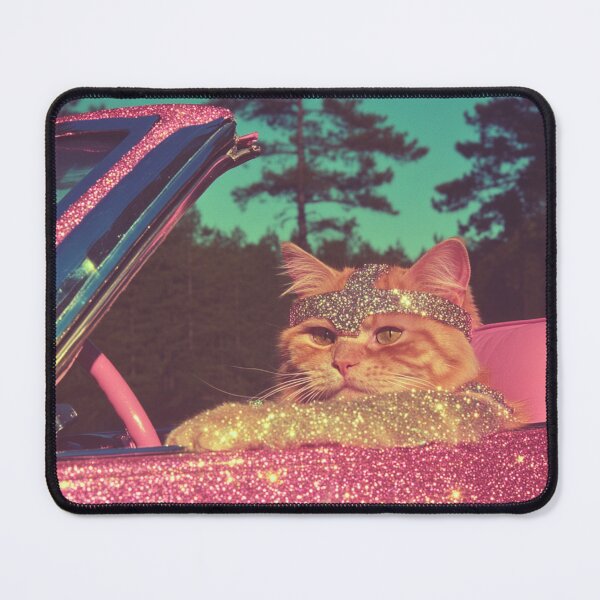 Item preview, Glitter Queen | Feline Flex designed and sold by Cyber Garden Studio.