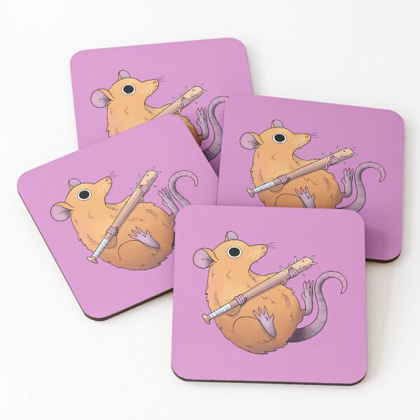 Item preview, Rat with a bat designed and sold by heyouwitheface.