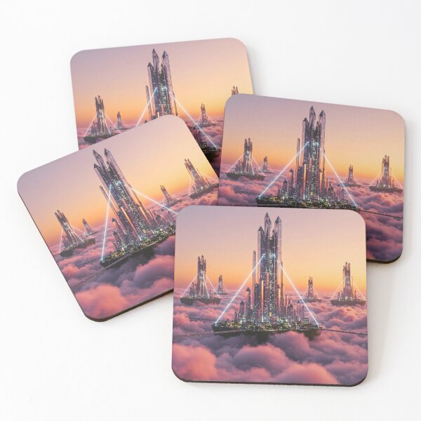 Item preview,  Floating City in the Sky designed and sold by Polyverse.