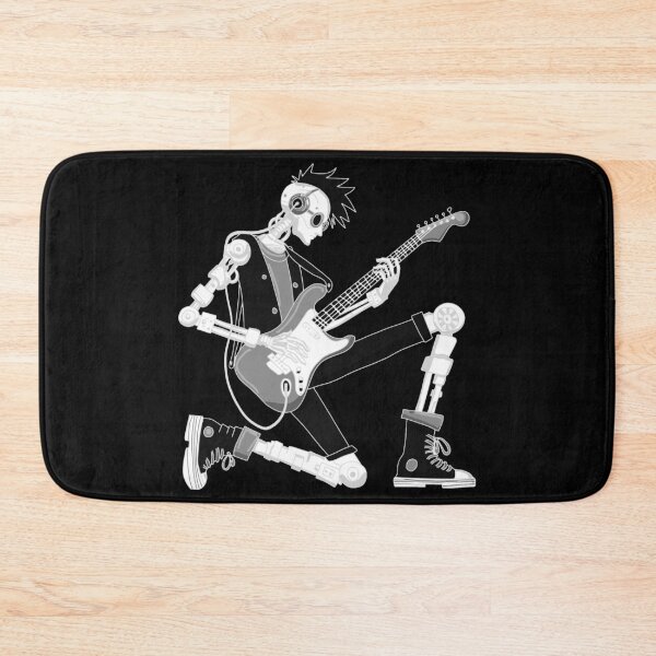 Item preview, Copy of Guitarist Robot (black and white) designed and sold by JoseloRochaArt.