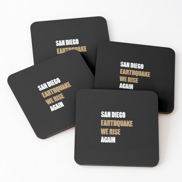 Item preview, San Diego Earthquake We Rise Again designed and sold by Mr-wow.