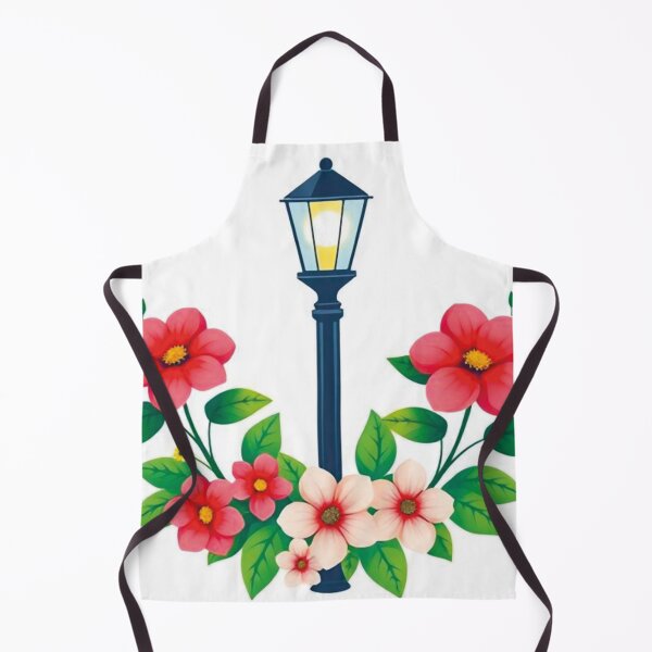 Item preview, Street Lamp with Beautiful Flowers designed and sold by AnuNP.