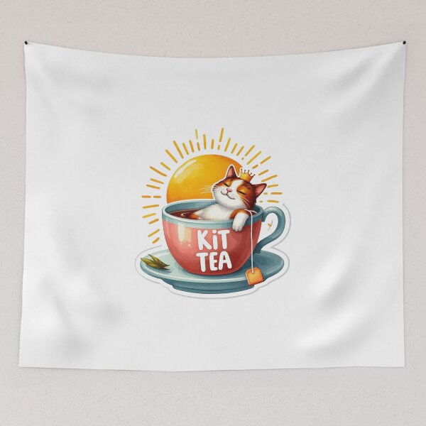 Item preview, Cat Kit Tea designed and sold by clintang.