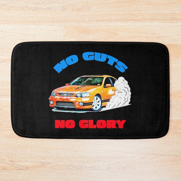 Item preview, Ford Falcon XR8 – No Guts No Glory – Aussie Muscle Burnout Design designed and sold by Michael van der Hoorn.