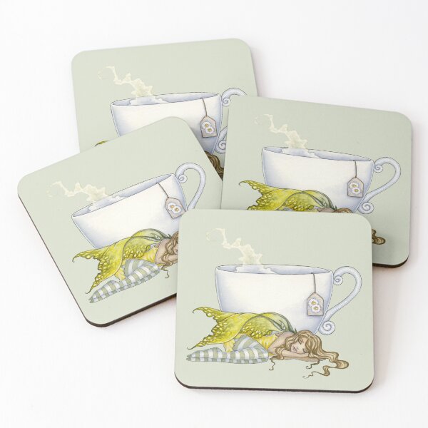 Item preview, Chamomile Tea Fairy designed and sold by AmyBrownArt.
