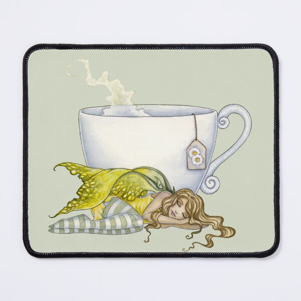 Item preview, Chamomile Tea Fairy designed and sold by AmyBrownArt.