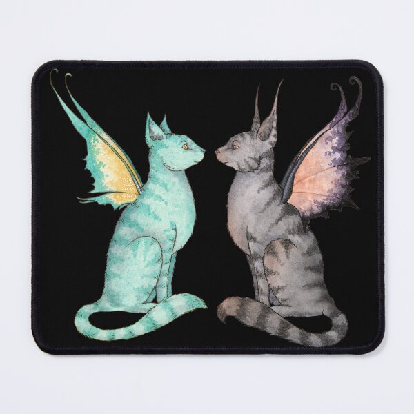 Item preview, Fairy Cats designed and sold by AmyBrownArt.