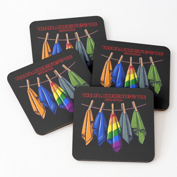 Item preview, The Handkerchief Code | Gay Pride designed and sold by Ghost on Toast.