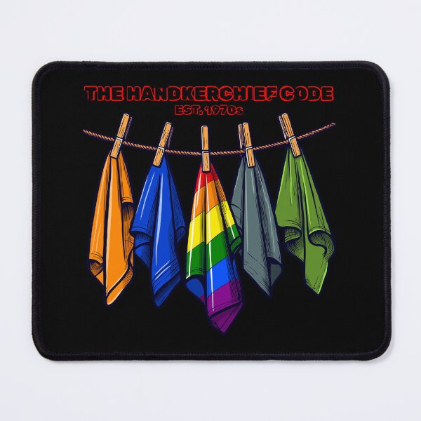Item preview, The Handkerchief Code | Gay Pride designed and sold by Ghost on Toast.