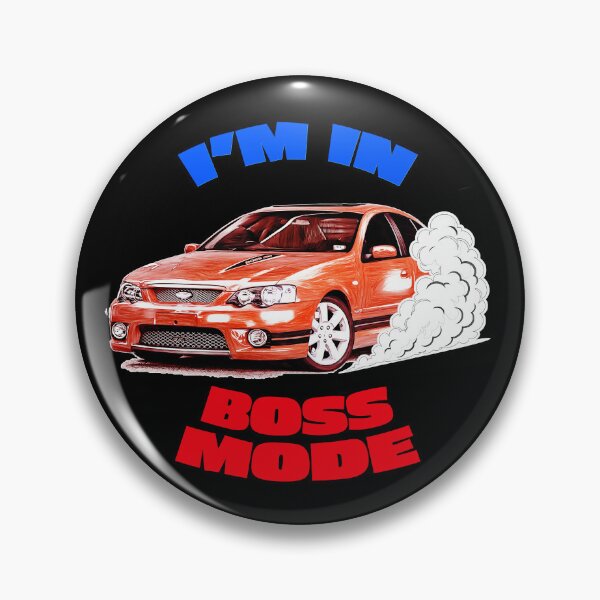 Item preview, Ford Falcon Boss – I’m in Boss Mode – Aussie V8 Burnout Design designed and sold by Michael van der Hoorn.