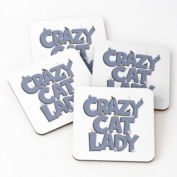 Item preview, Certified Crazy Cat Lady, Herding Cats Since Forever, funnyfits70, Humor, Funny, retro, vintages, funny quotes, animal humor, designed and sold by FunnyFits70.
