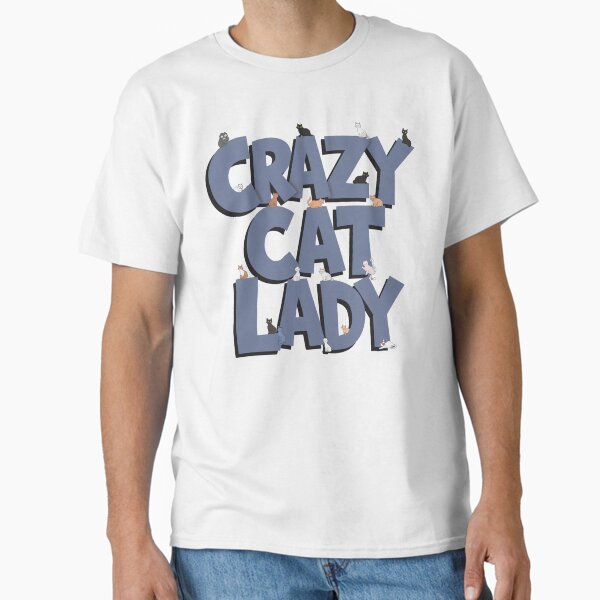 Item preview, Certified Crazy Cat Lady, Herding Cats Since Forever, funnyfits70, Humor, Funny, retro, vintages, funny quotes, animal humor, designed and sold by FunnyFits70.