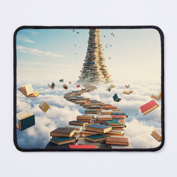 Item preview, Path of Floating Books designed and sold by Polyverse.