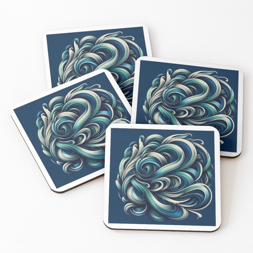 Item preview, Coasters (Set of 4) designed and sold by Ruchi73.