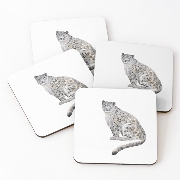 Item preview, Snow Leopard 2 (new colors) designed and sold by hopie3924.