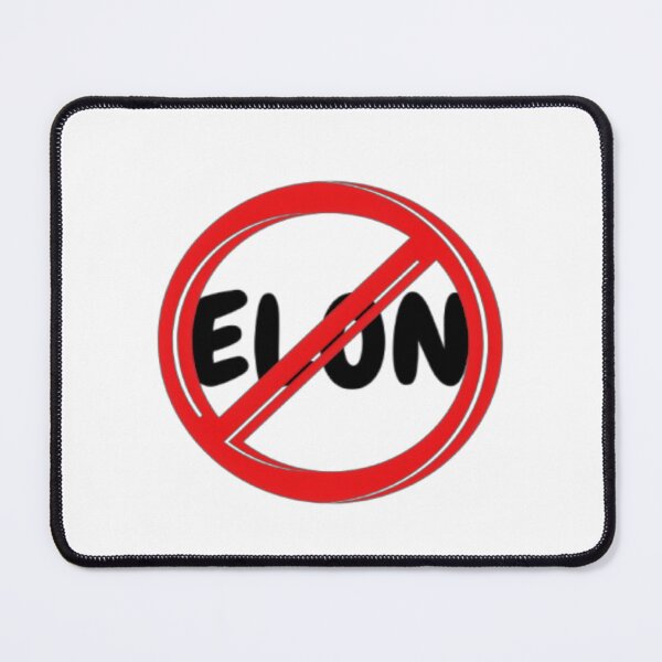 Item preview, NO ELON! Round Anti-Elon Musk Bumper Sticker Decal For Tesla Owners! #4 designed and sold by creativerooney.