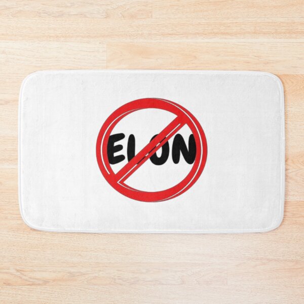 Item preview, NO ELON! Round Anti-Elon Musk Bumper Sticker Decal For Tesla Owners! #4 designed and sold by creativerooney.