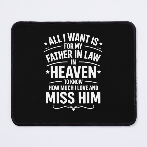 Item preview, I Miss My Father in Law in Heaven Memorial Day Garden Flag designed and sold by diyoor.