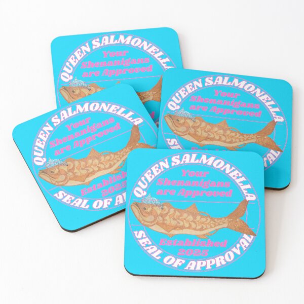 Item preview, Salmonella Shenanigans Seal of Approved designed and sold by Linklandiya.