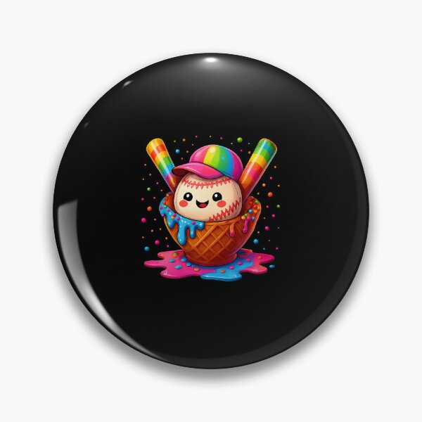 Artikelvorschau, Ice Cream Drip Baseball Stuff Baseball Drip für Jungen Grafik entworfen und verkauft von diyoor.