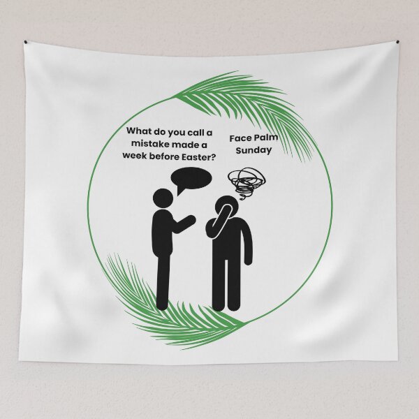 Item preview, Face Palm Sunday designed and sold by GiggleGooods.