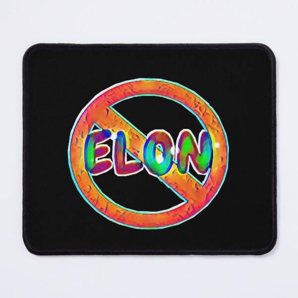 Item preview, NO ELON! Round Anti-Elon Musk Bumper Sticker Decal For Tesla Owners! #6 designed and sold by creativerooney.