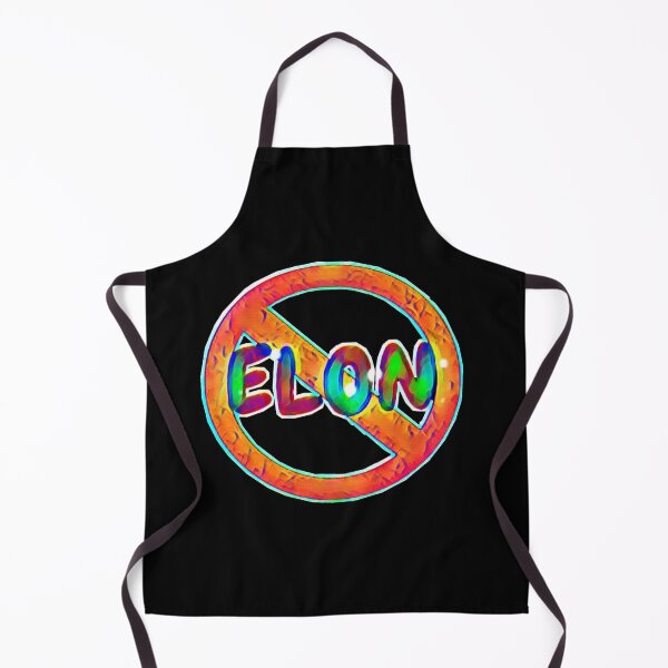 Item preview, NO ELON! Round Anti-Elon Musk Bumper Sticker Decal For Tesla Owners! #6 designed and sold by creativerooney.