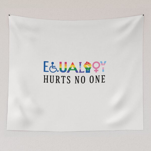 Item preview, Lgbt Equality Hurts No One Pride Human Rights Men Women Kids designed and sold by diyoor.